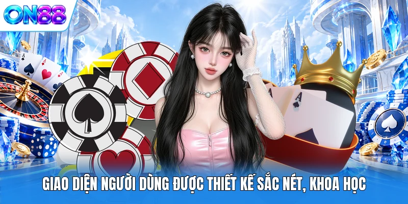 giao dien nguoi dung duoc thiet ke sac net khoa hoc Giao diện người dùng được thiết kế sắc nét, khoa học